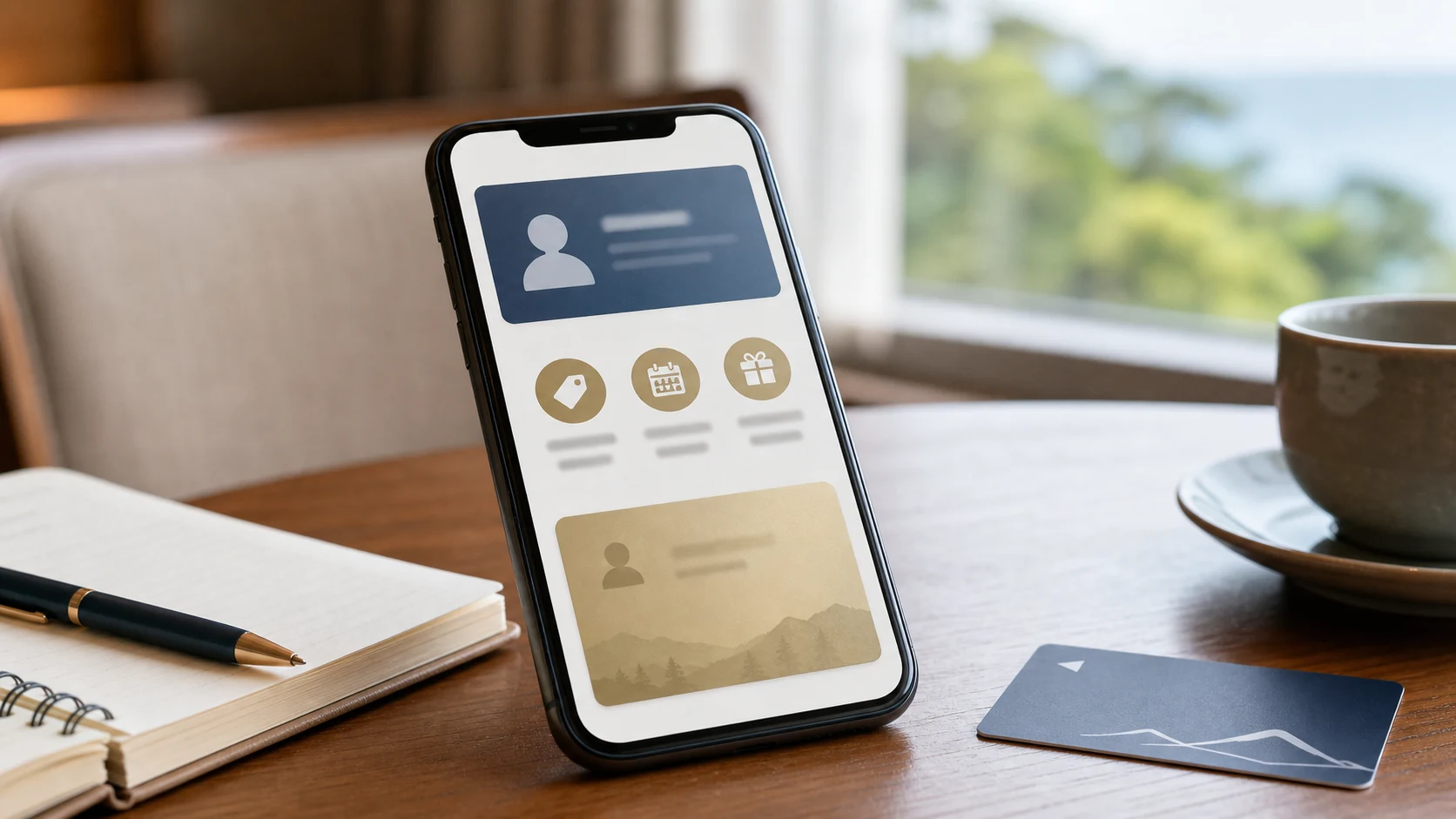 Q会員とオフピーク旅の条件をスマートフォンで確認するイメージ