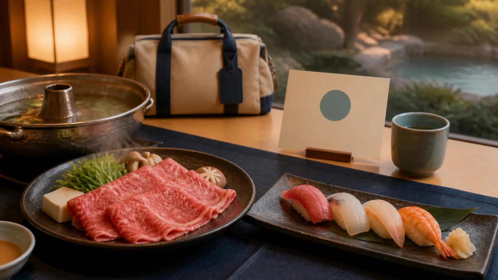 風月を第一希望に決めて箱根旅行の準備を終えたイメージ