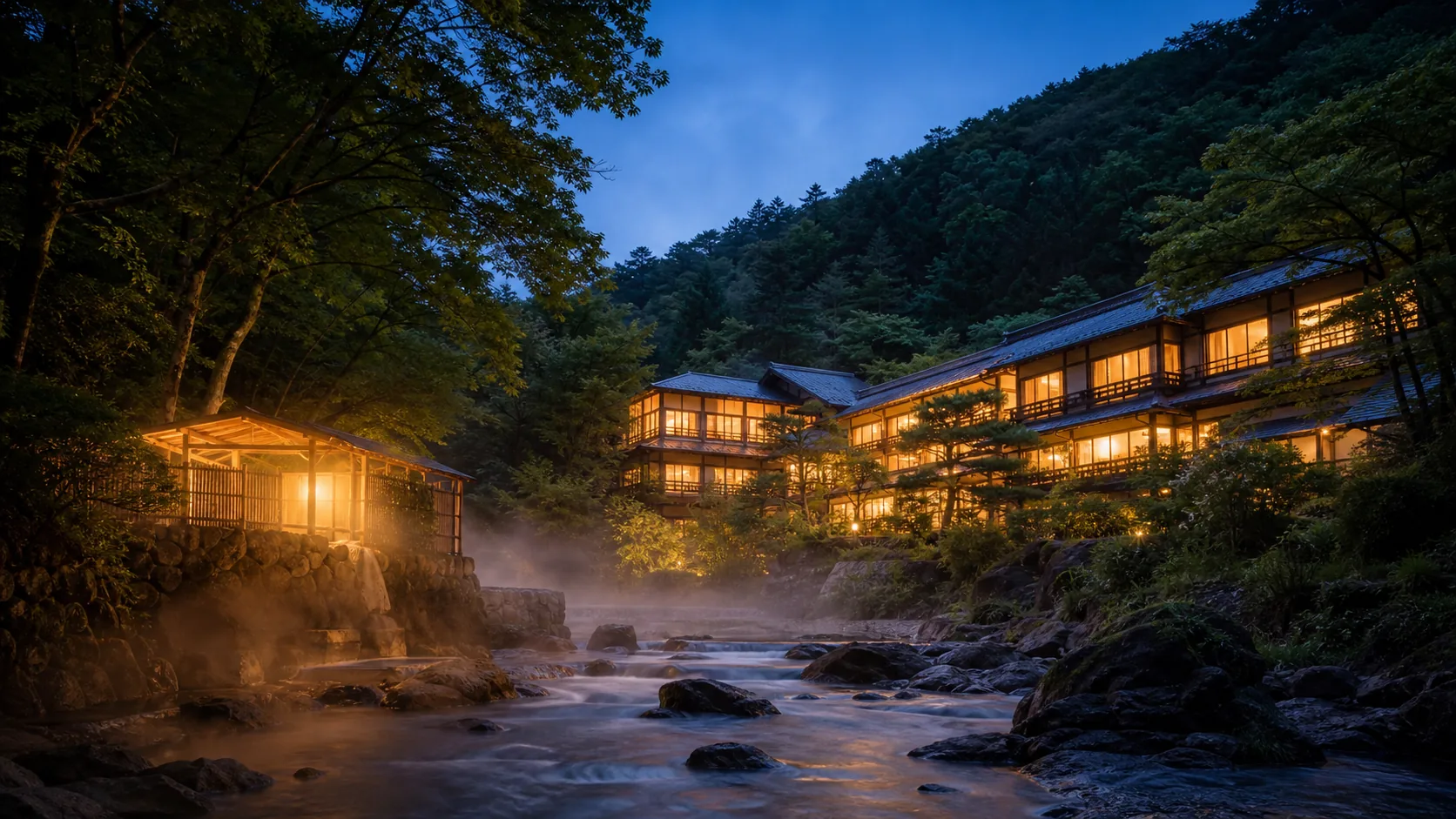 有馬温泉の旅館で夕食と滞在時間から宿を決めるイメージ