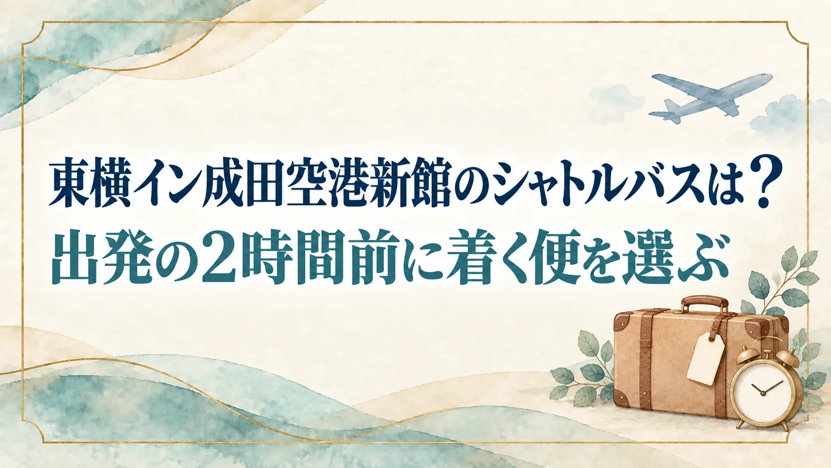 東横イン成田空港新館のシャトルバスで朝の飛行機に間に合う?出発の2時間前に着く便を時刻表から選ぶ